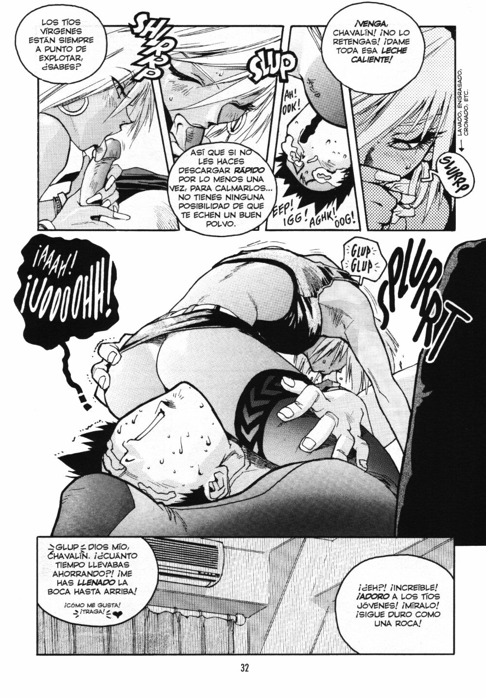 [Isutoshi] Slut Girl [Spanish] page 32 full