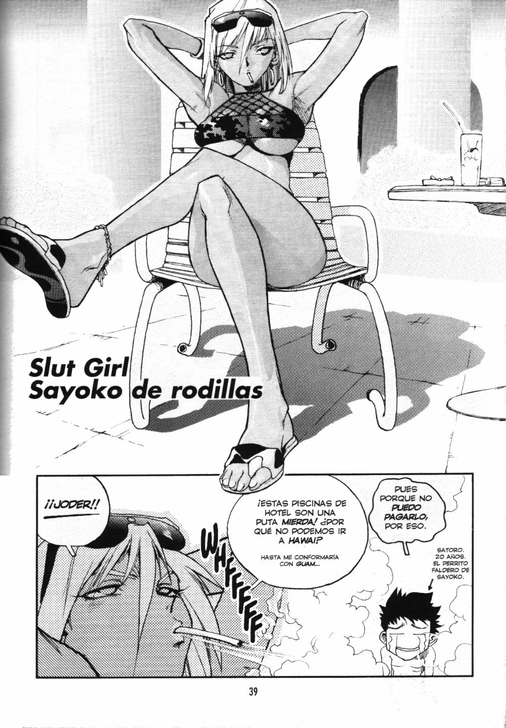 [Isutoshi] Slut Girl [Spanish] page 37 full