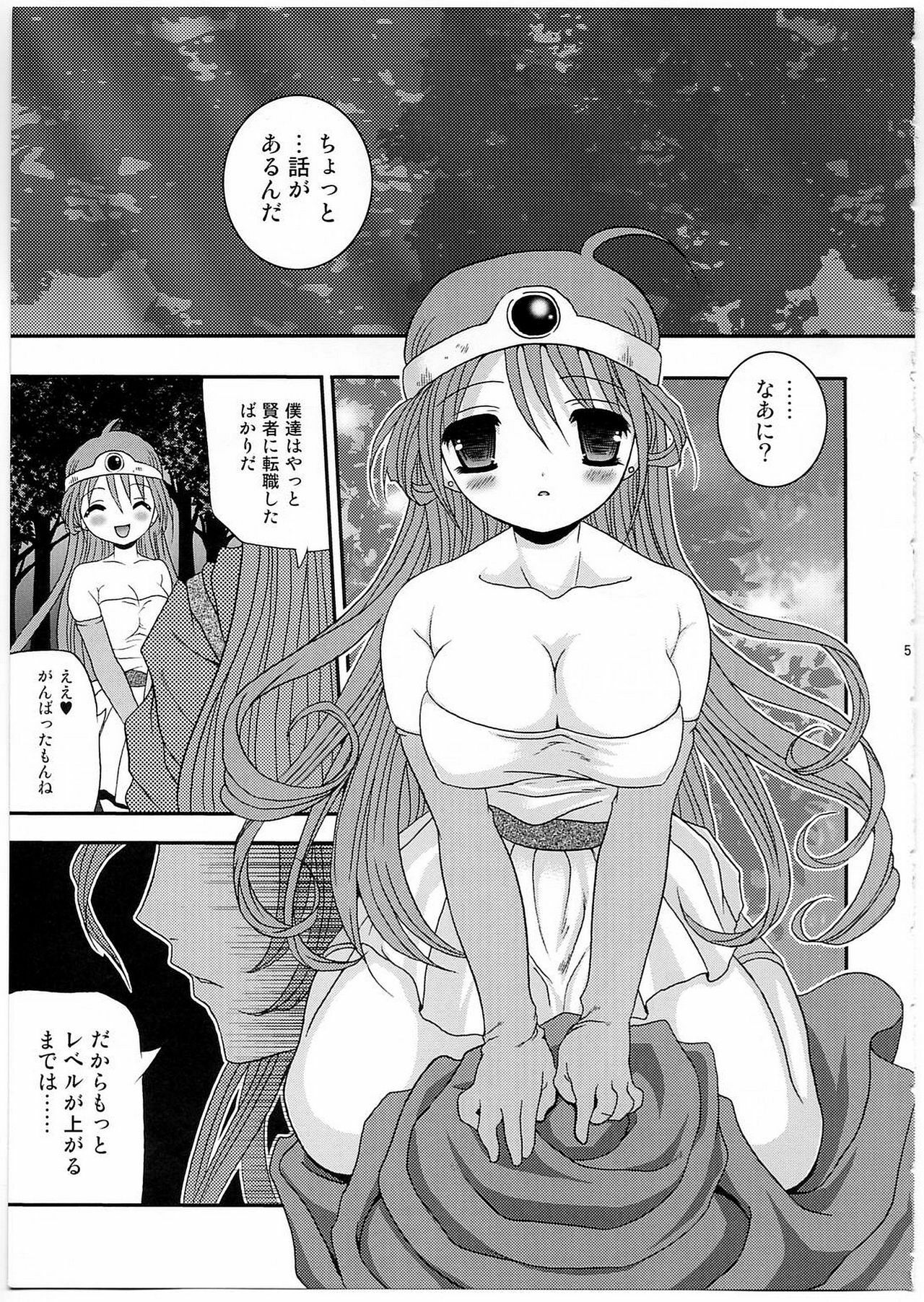 [Poiyo Dimension (Meguro Linu)] Mitsugara Otome (Dragon Quest III) page 4 full