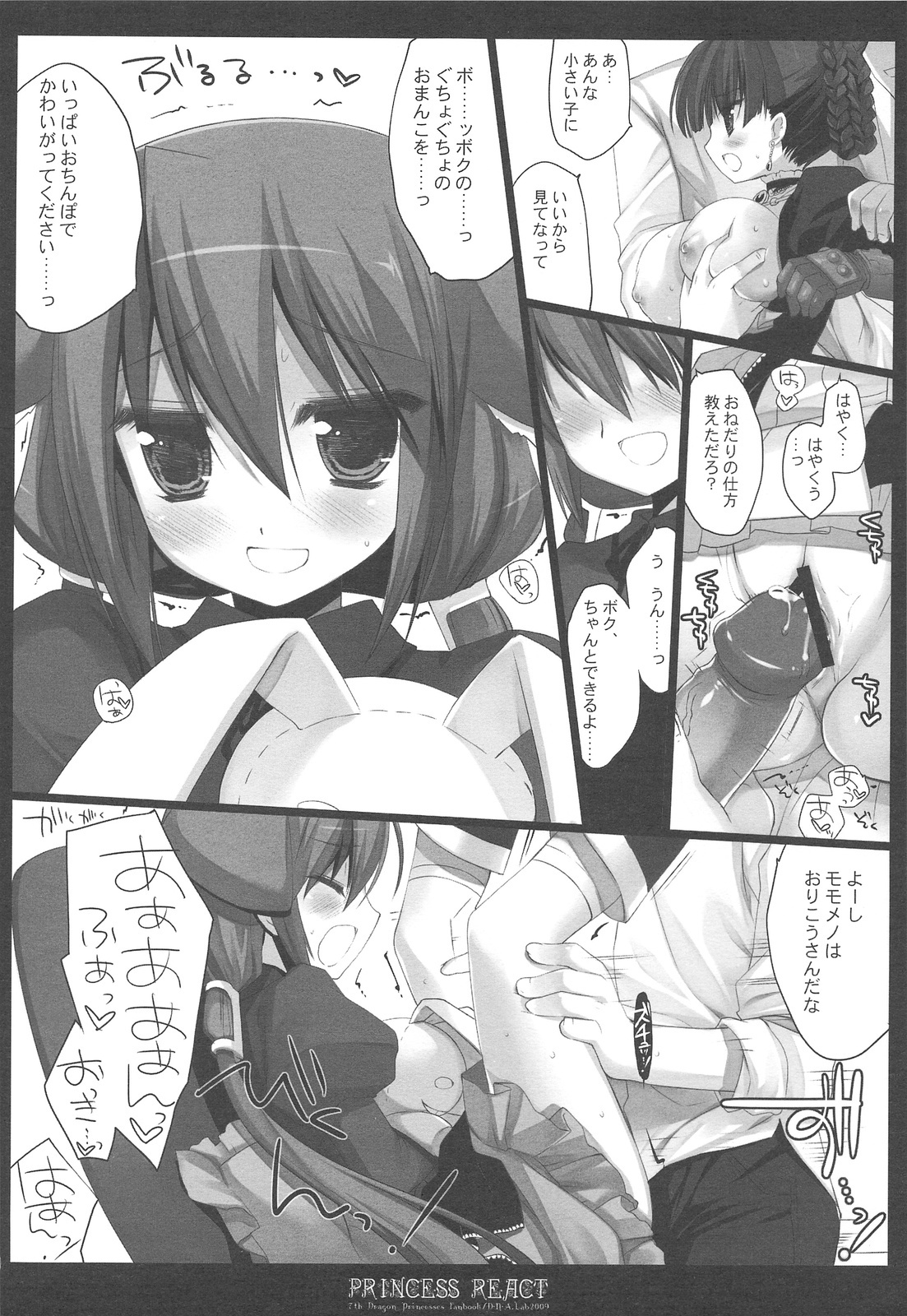 (COMIC1☆3) [D.N.A.Lab. (Miyasu Risa)] PRINCESS REACT (7th Dragon) page 7 full