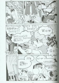 (C46) [Group 601 (Various)] Cattou Ninden Teyandee Ryou (Samurai Pizza Cats) - page 46