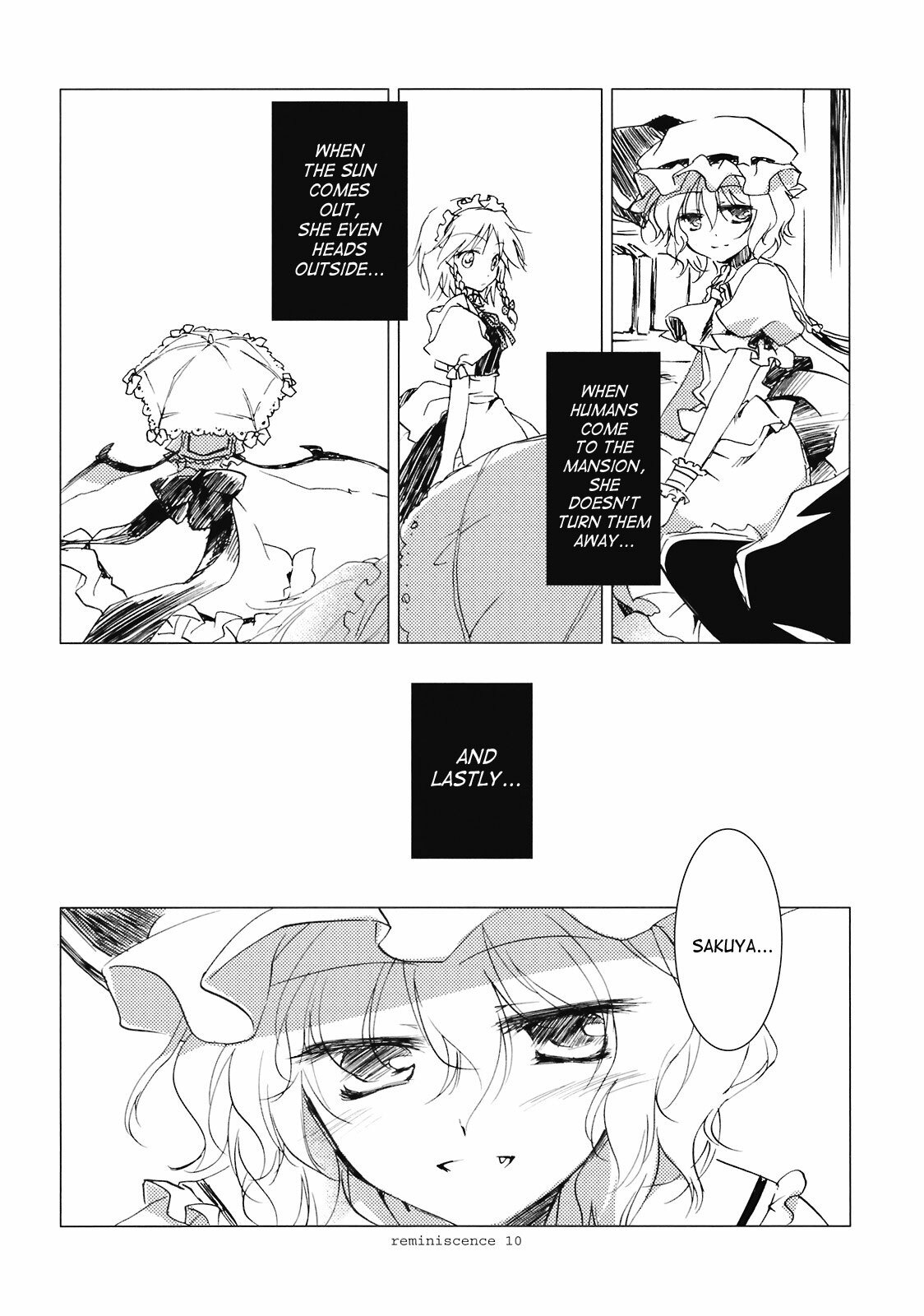 (Reitaisai 6) [FRAC (Mitsuki)] Reminiscence (Touhou Project) [English] page 8 full