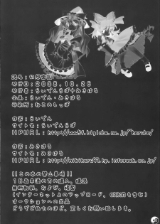 (Puniket 18) [Raiden Labo (Raiden, Mikiharu)] Gensou Rakuen (Touhou Project) - page 42