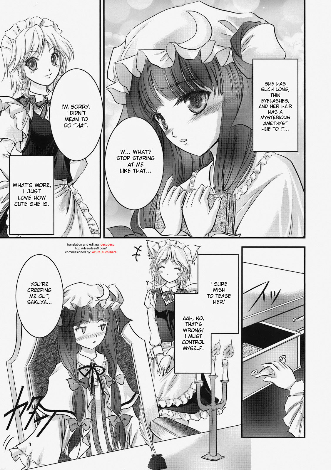 (Kouroumu 4) [Luxia Continent (Yuki Shuka)] Candy Amethyst (Touhou Project) [English] [desudesu] page 7 full