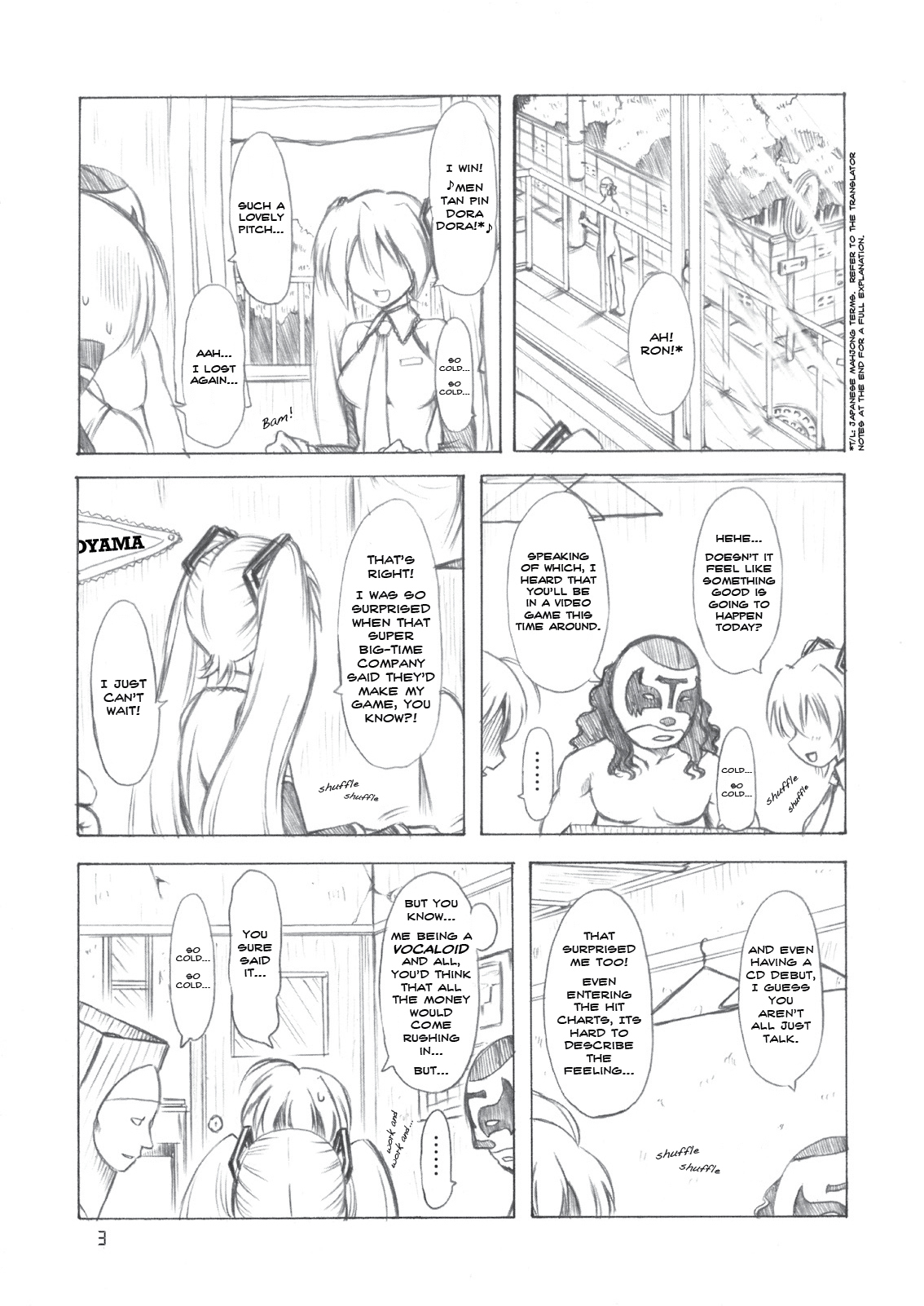 (THE VOC@LOiD M@STER 5) [Chinpudo (Marui)] Sweet Room | Chic & Room (VOCALOID) [English] [PSYN] page 2 full