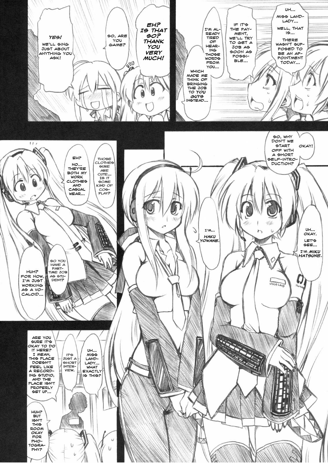 (THE VOC@LOiD M@STER 5) [Chinpudo (Marui)] Sweet Room | Chic & Room (VOCALOID) [English] [PSYN] page 5 full