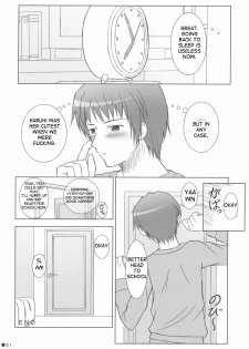 [Turning Point (Uehiro)] Harukyon no Ecchi Hon (The Melancholy of Haruhi Suzumiya) [English] - page 20