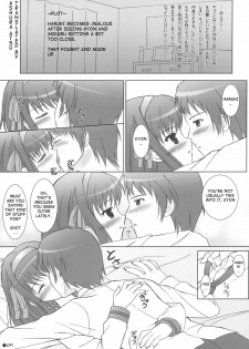 [Turning Point (Uehiro)] Harukyon no Ecchi Hon (The Melancholy of Haruhi Suzumiya) [English] - page 4