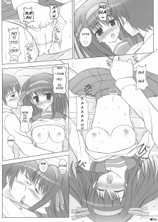 [Turning Point (Uehiro)] Harukyon no Ecchi Hon (The Melancholy of Haruhi Suzumiya) [English] - page 7