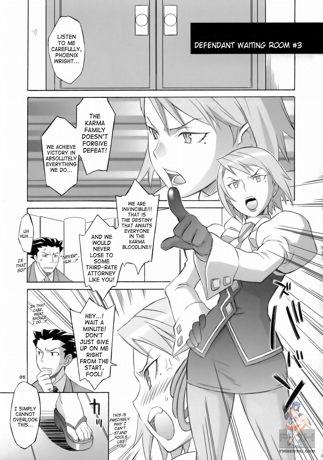 (SC32) [Wagamama Dou (Syowmaru, NIO)] Gyakuten Shaiban (Gyakuten Saiban) [English] [SaHa] page 4 full