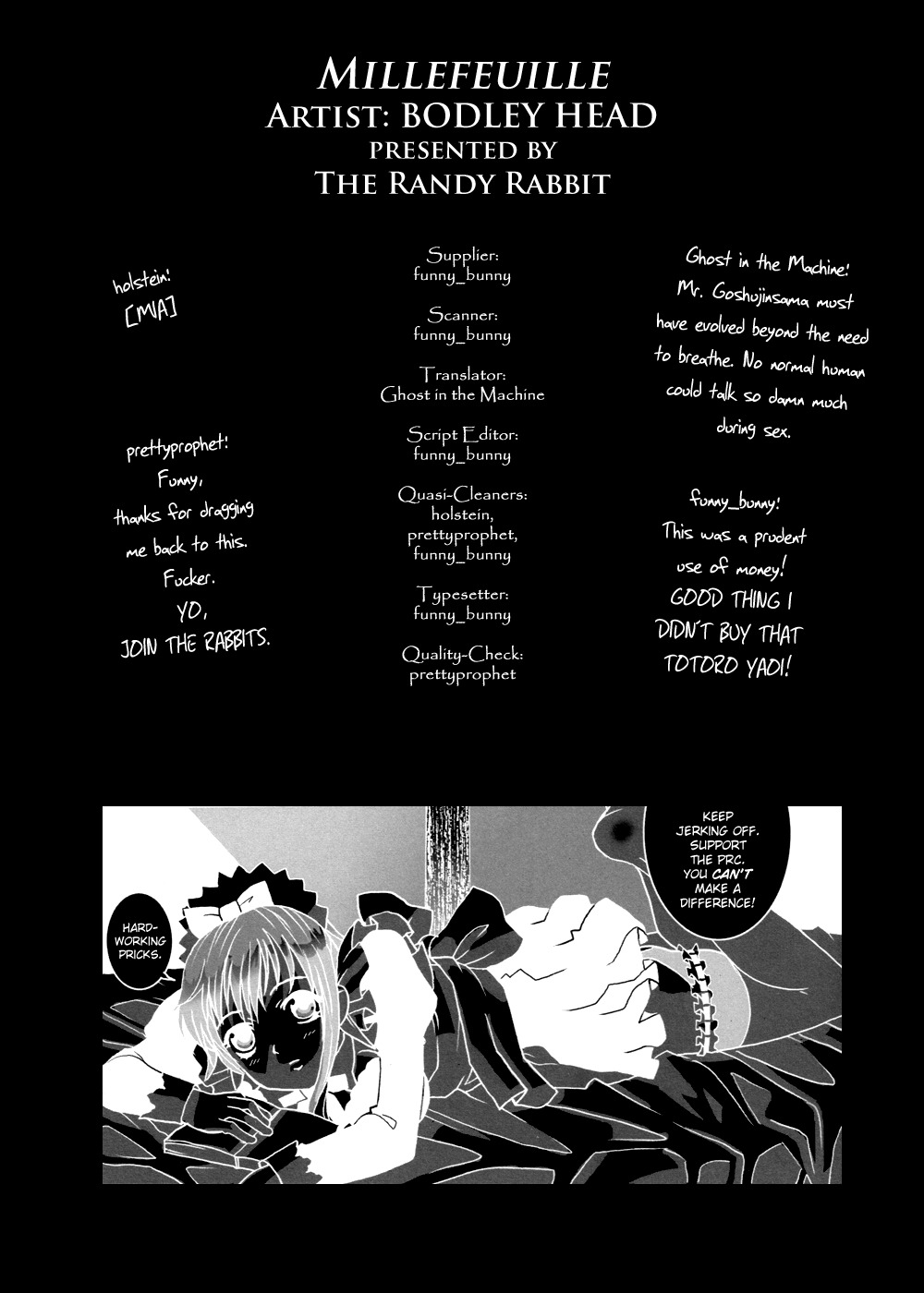 [BODLEY HEAD (Sonobe Kazuaki)] Millefeuille [English] [The Randy Rabbit] page 36 full