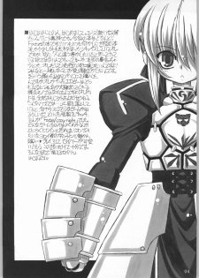 (CR35) [NNZ Dan (Great Magami)] Entaku no Kishi Monogatari Moeru Saber (Fate/stay night) - page 3