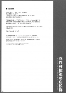 (C74) [ZERO-ONE (Arayama Reiichi)] Shinsei Ringo Sakuryaku Shoukougun (Touhou Project) - page 3
