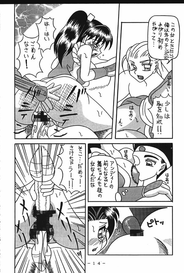 (CR23) [White Elephant (Various)] Monzetsu!! Shiranui Inpouchou (King of Fighters) page 13 full