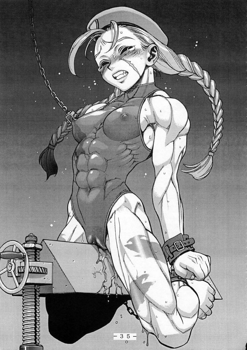 (CR22) [White Elephant (Various)] Cammy Shousa Kannou Shashinshuu (Street Fighter) page 34 full