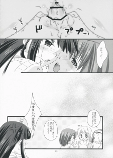 (COMIC1☆3) [Fukuya (Tama II)] Tansu no Kado ni Kusuriyubi (K-ON!) - page 24