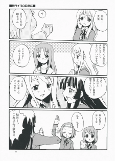 (COMIC1☆3) [Sukapon-dou (Kagawa Tomonobu, Yano Takumi)] Lazy Lazy (K-ON!) - page 21
