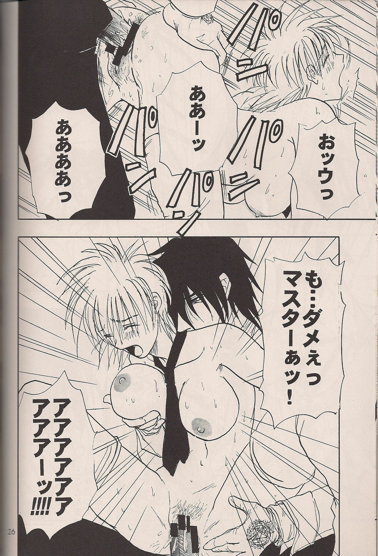 (C64) [Fusuma Goten (Shouji Haruko)] Enzai no Kiroku (Hellsing) page 25 full