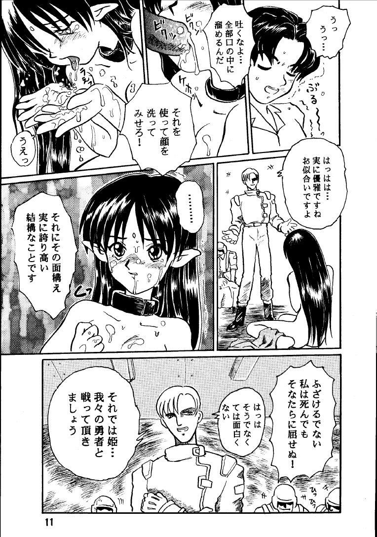 [Taishikan (Takamura-Taishi)] Seikai no Kokuin Kotsujoku no Oujo, Chitai Kyouen (Seikai no Senki) page 10 full