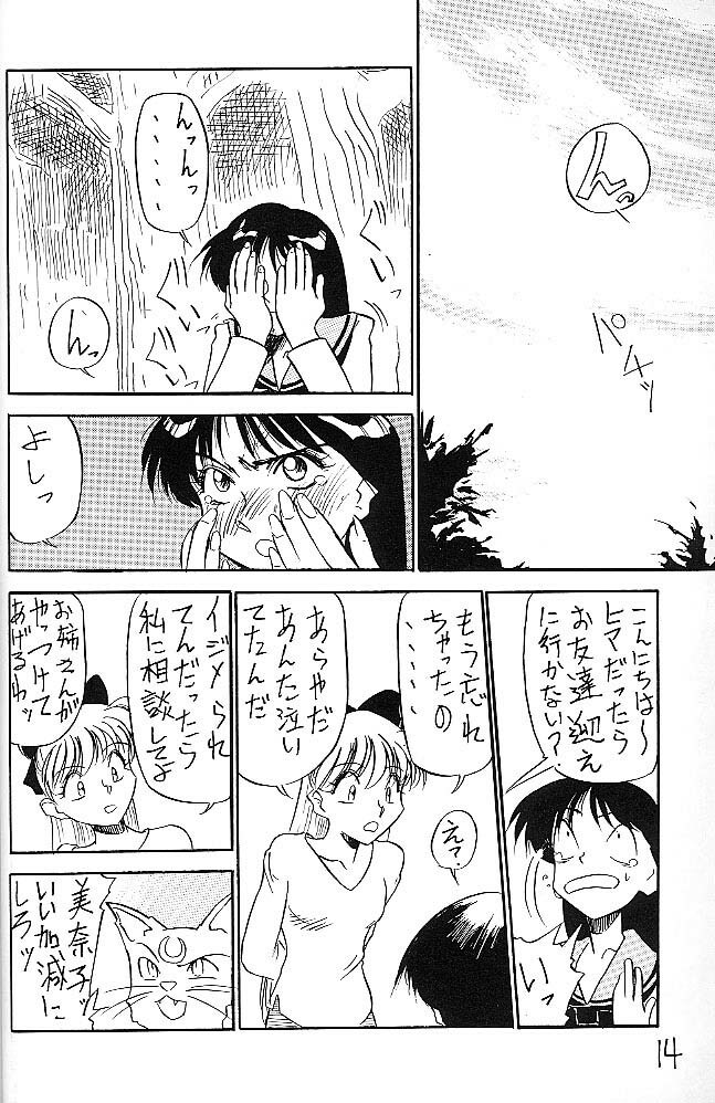 (C44) [V. Hercules (Ookame Toutarou, Sazanami Kazuto)] Mejiro (Bishoujo Senshi Sailor Moon, Genji Tsuushin Agedama) page 13 full