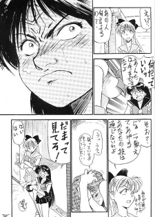 (C44) [V. Hercules (Ookame Toutarou, Sazanami Kazuto)] Mejiro (Bishoujo Senshi Sailor Moon, Genji Tsuushin Agedama) - page 34