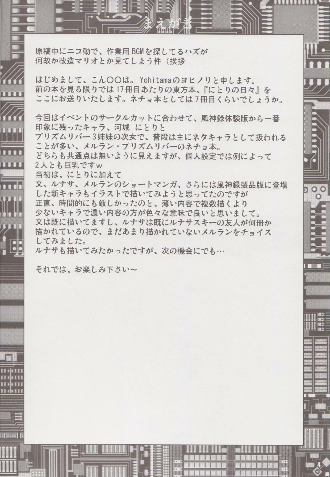[Yohitama] Nitori no Hibi (Touhou) page 3 full