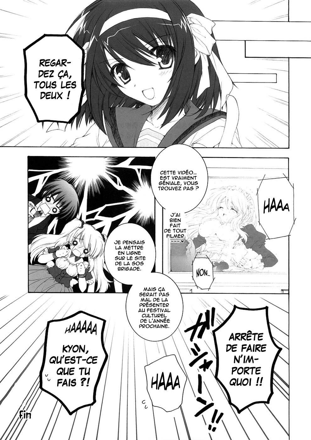 (SC32) [Pyonpyororin (Akoko.)] Mikurukuru (The Melancholy of Haruhi Suzumiya) [French] [T-S & O-S] page 12 full