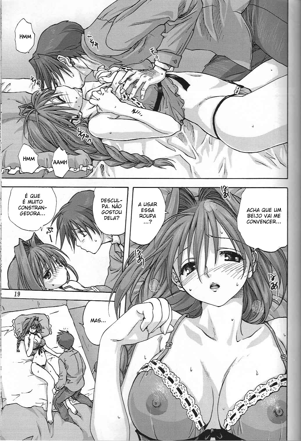 (C73) [Mitarashi Club (Mitarashi Kousei)] Akiko-san to Issho 2 (Kanon) [Portuguese-BR] [BartSSJ] page 18 full