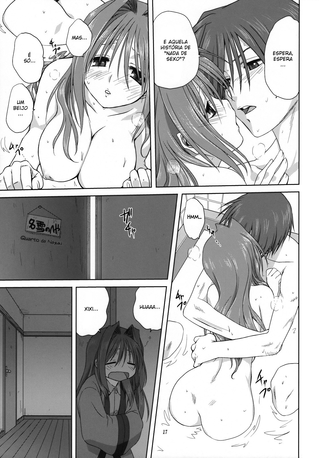 (C74) [Mitarashi Club (Mitarashi Kousei)] Akiko-san to Issho 3 (Kanon) [Portuguese-BR] [BartSSJ] page 16 full