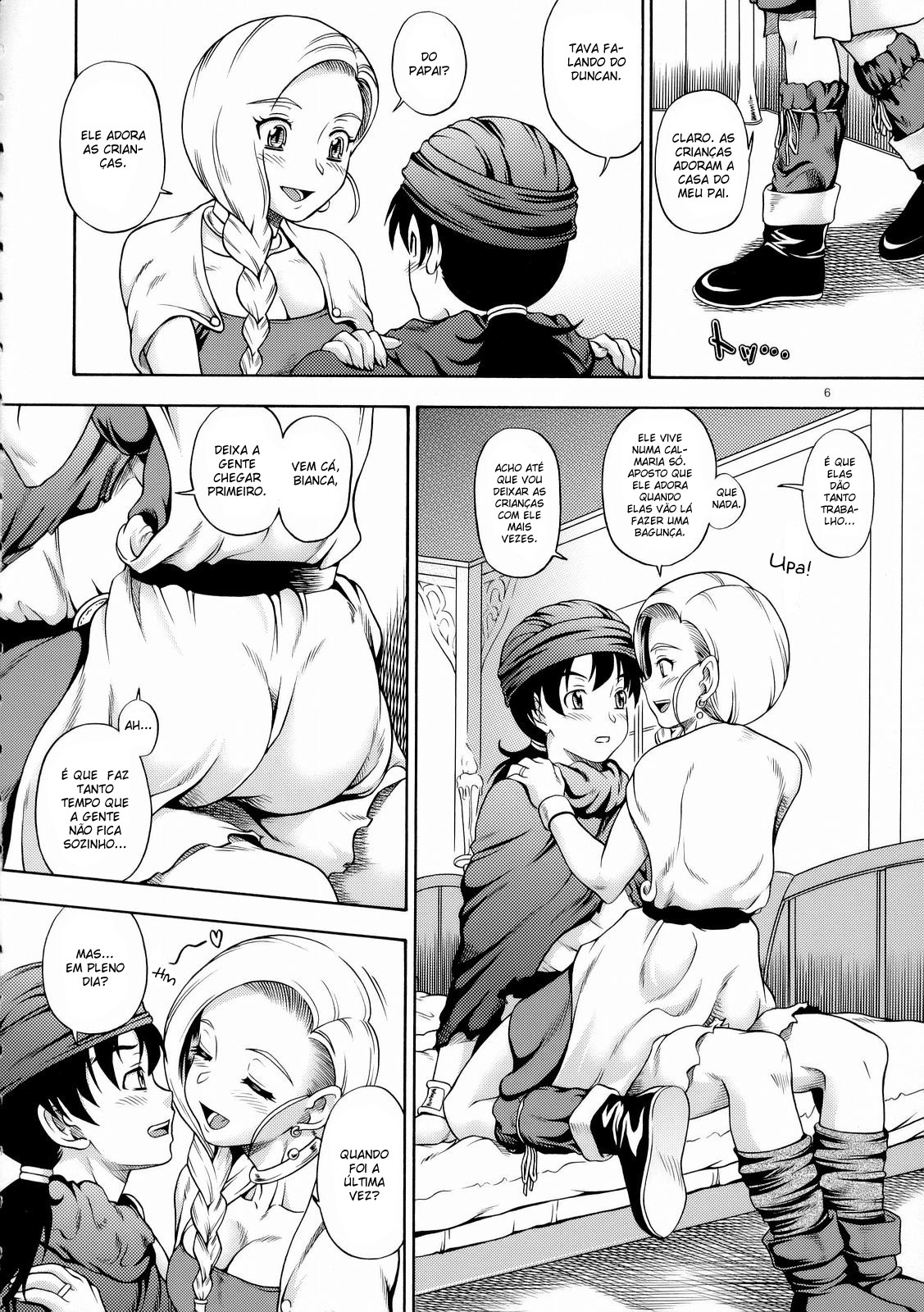 (SC34) [Kensoh Ogawa (Fukudahda)] Bianca Milk 5.1 (Dragon Quest V) [Portuguese-BR] [BartSSJ] page 5 full