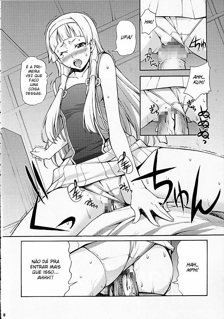 (C75) [Mix Fry (Takurou)] Nagi Kan (Kannagi: Crazy Shrine Maidens) [Portuguese/BR] page 7 full