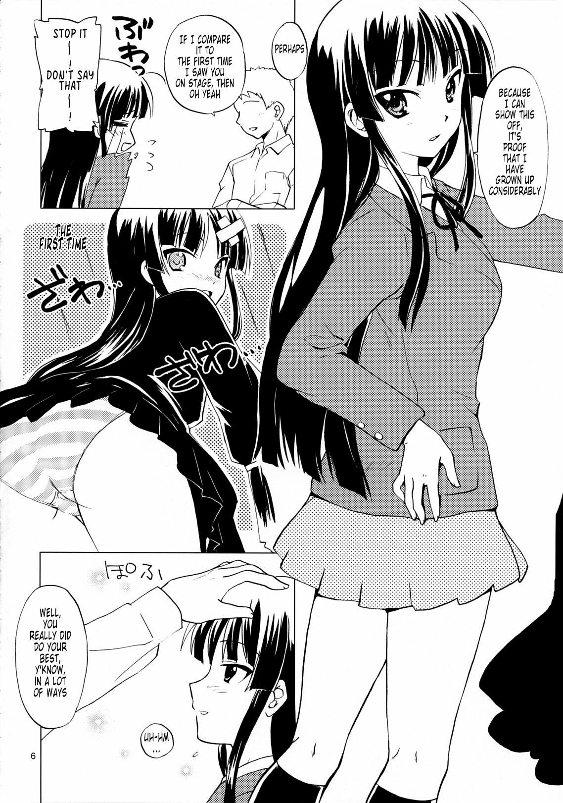 (COMIC1☆3) [Sukapon-dou (Kagawa Tomonobu, Yano Takumi)] Lazy Lazy (K-ON!) [English] [Tonigobe] page 5 full