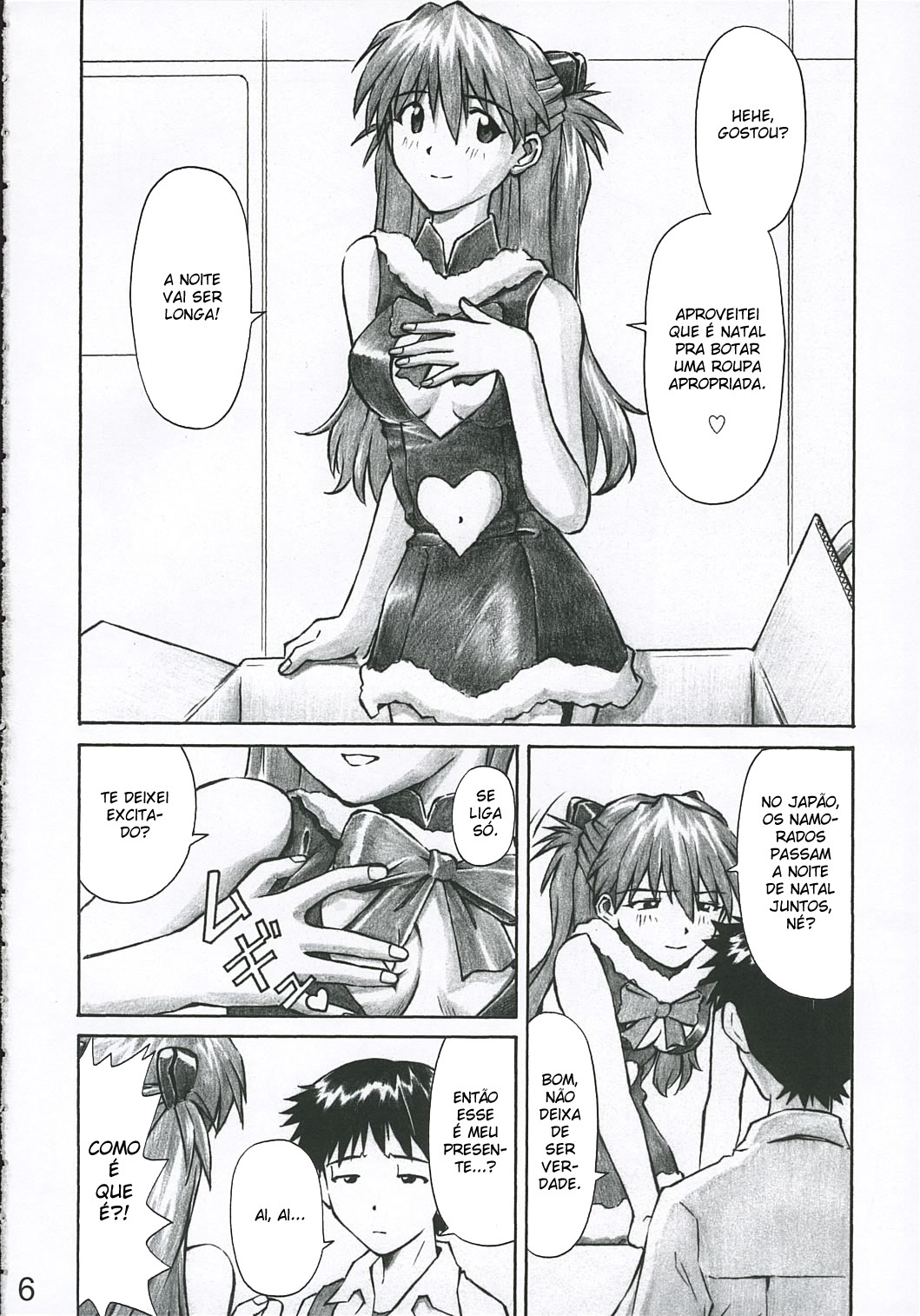 (C69) [TENGU NO TSUZURA (Kuro Tengu)] MERRY BOX (Neon Genesis Evangelion) [Portuguese-BR] [BartSSJ] page 5 full