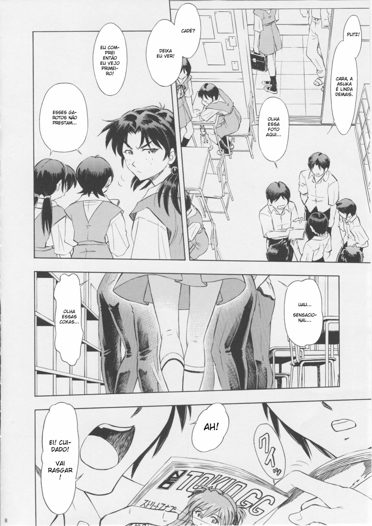 (C75) [Studio Wallaby (Kura Oh)] Asuka You (Neon Genesis Evangelion) [Portuguese-BR] [BartSSJ] page 7 full