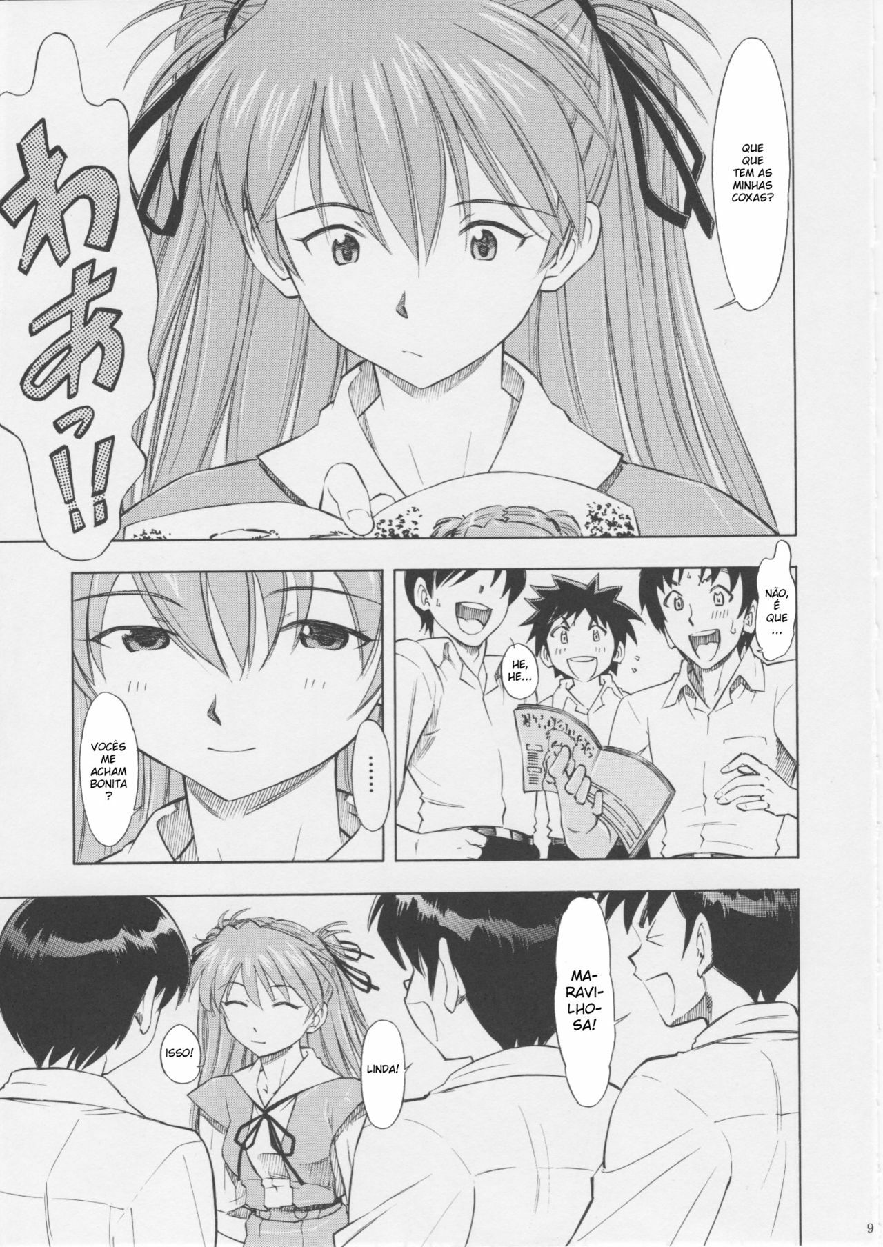 (C75) [Studio Wallaby (Kura Oh)] Asuka You (Neon Genesis Evangelion) [Portuguese-BR] [BartSSJ] page 8 full