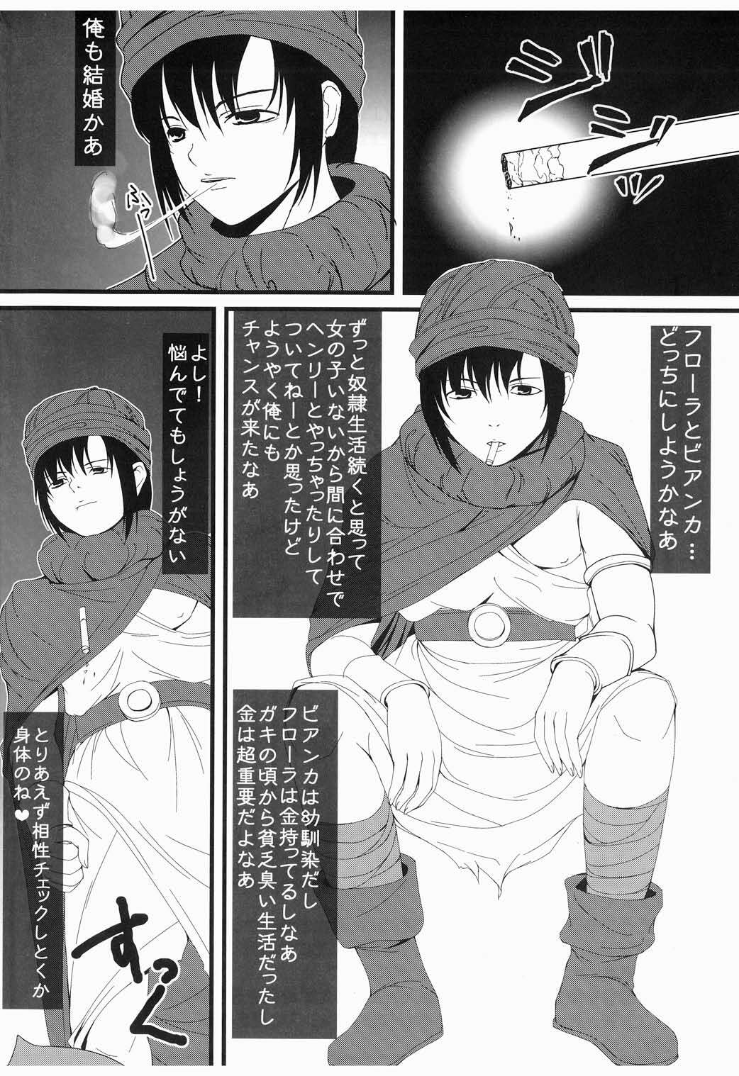 [CLODIA, Wanko-tei (RYO.K)] Bianca to Flora Dochira ni Shiyou ka na (Dragon Quest V) page 4 full