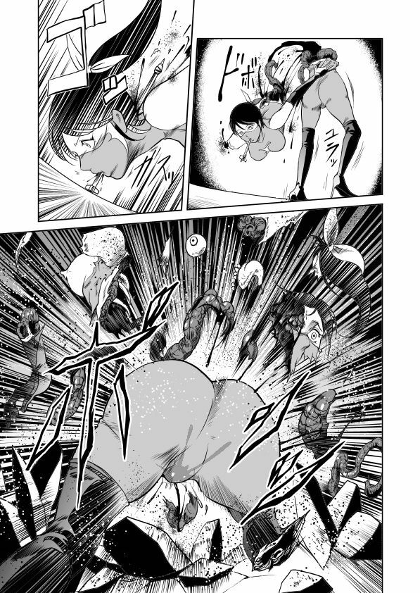 [Circle GGM] Yattsusaki Ryoujoku! Onna Darake no Heishi Gundan page 46 full