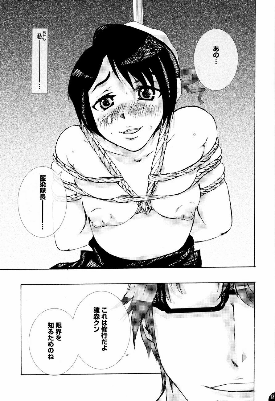 (CCOsaka61) [PLECO (Chikiko)] Kagyaku Higyaku ~Tsuki no nai Sora~ (BLEACH) page 16 full