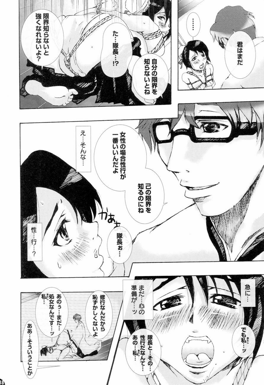 (CCOsaka61) [PLECO (Chikiko)] Kagyaku Higyaku ~Tsuki no nai Sora~ (BLEACH) page 17 full