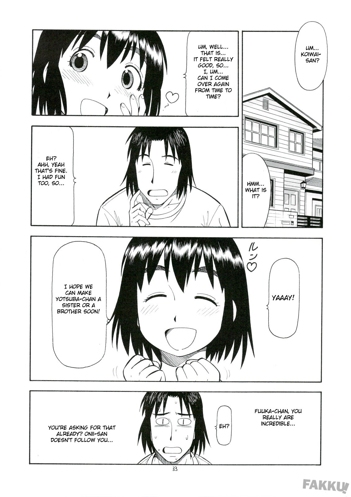 (C74) [Toraya (Itoyoko)] Erobato FUKA (Yotsubato!) [English] [FAKKU] page 34 full