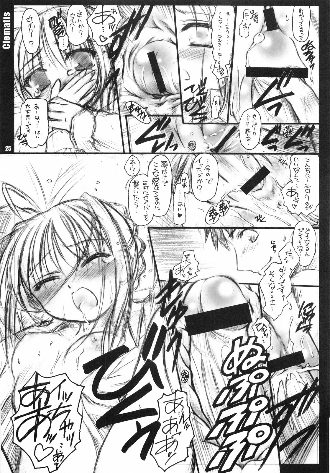 (C68) [Yakan Hikou (Inoue Tommy)] Clematis (Fate/stay night) page 24 full