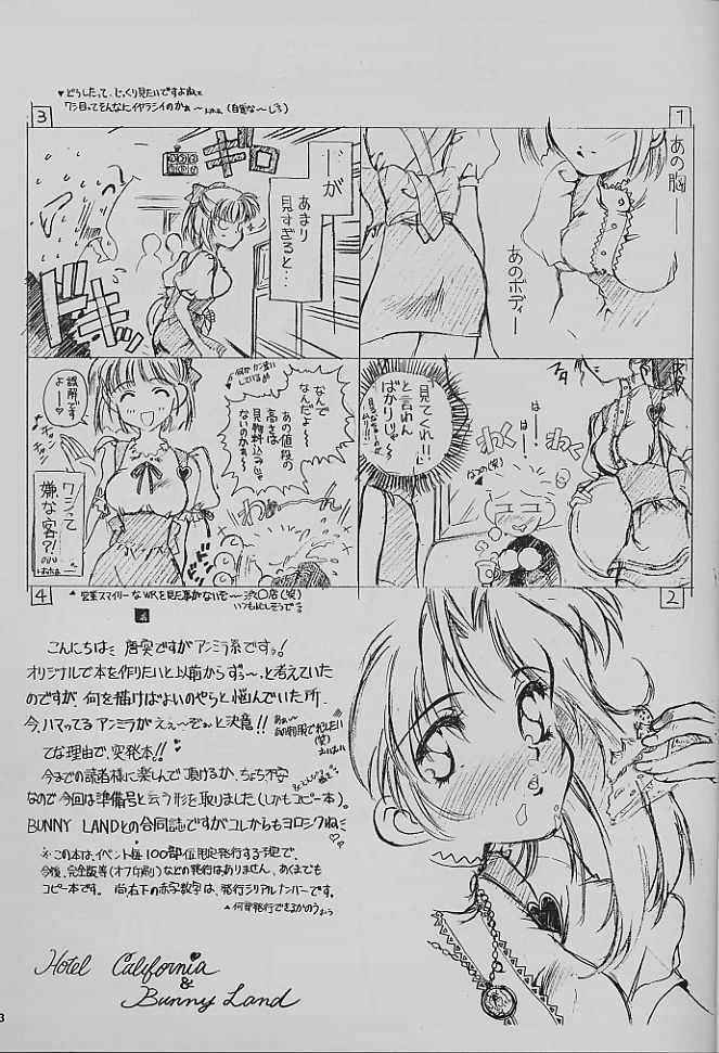 [Hotel California (Suika Natsuno) & Bunny Land (Usagi Yukino)] Anna Miller's Sweet Angel page 3 full