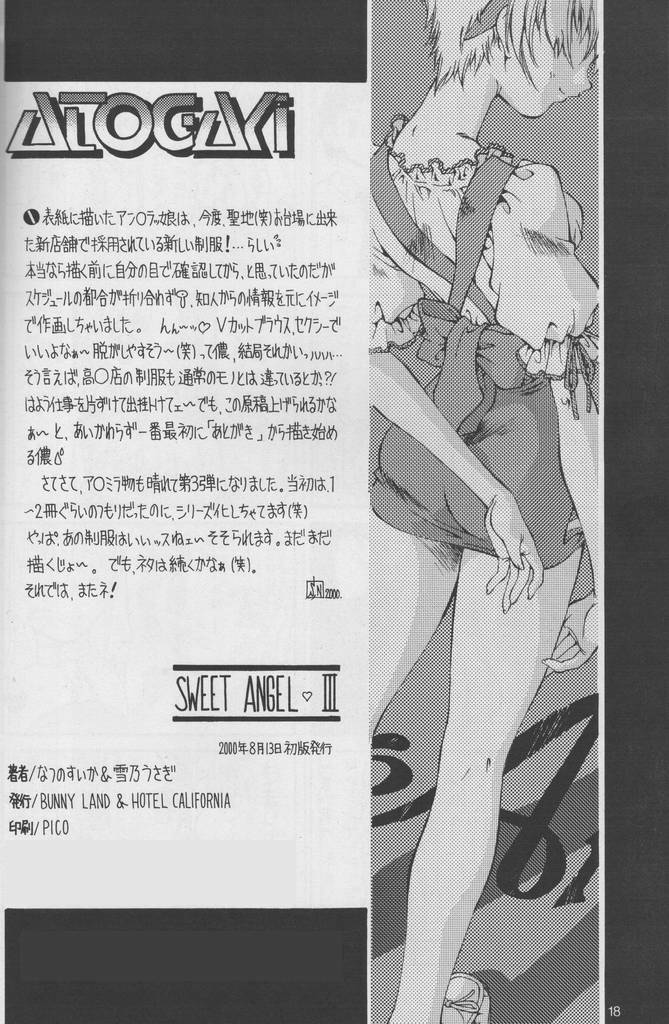 [Hotel California (Suika Natsuno) & Bunny Land (Usagi Yukino)]Sweet Angel III page 18 full