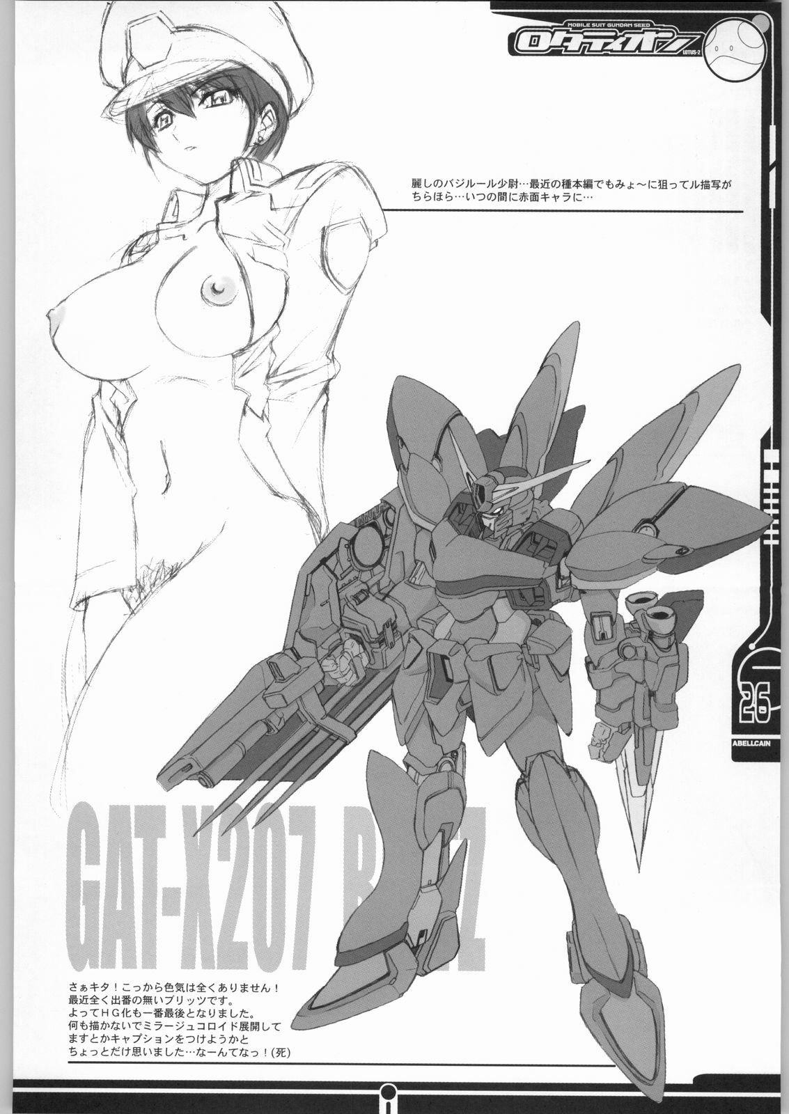 (SC19) [Abellcain, OVACAS (Fujimaru Arikui, Hirokawa Kouichirou)] Rotation (Gundam SEED) page 25 full