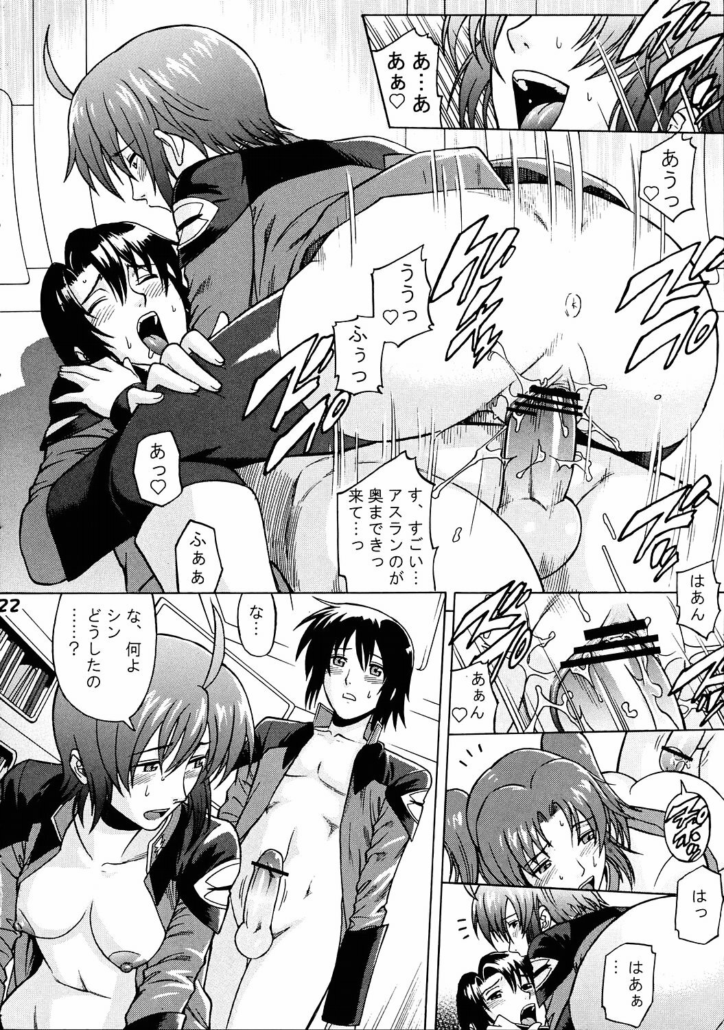 (C68) [Bakuretsu Fusen (Denkichi)] Burst!! Vol.3 (Mobile Suit Gundam SEED DESTINY) page 21 full