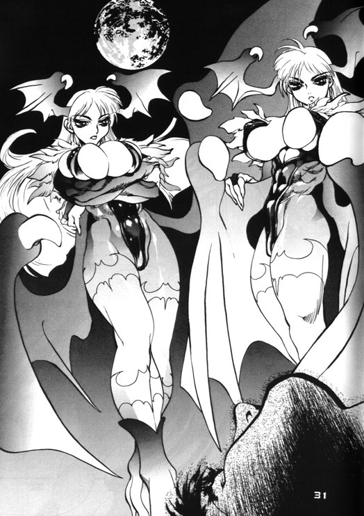 (C57) [Nippon H Manga Kyoukai, SLAVE (Akow Kazumi)] FUCK 'UN'S CURSED KNOT (Capcom vs. SNK) page 28 full