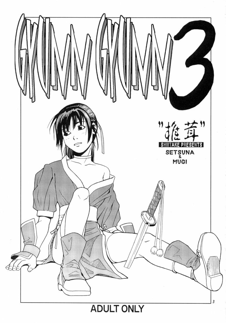 (C58) [Shiitake (Setsuna, Mugi)] GYUNN GYUNN 3 (Dead or Alive) page 2 full