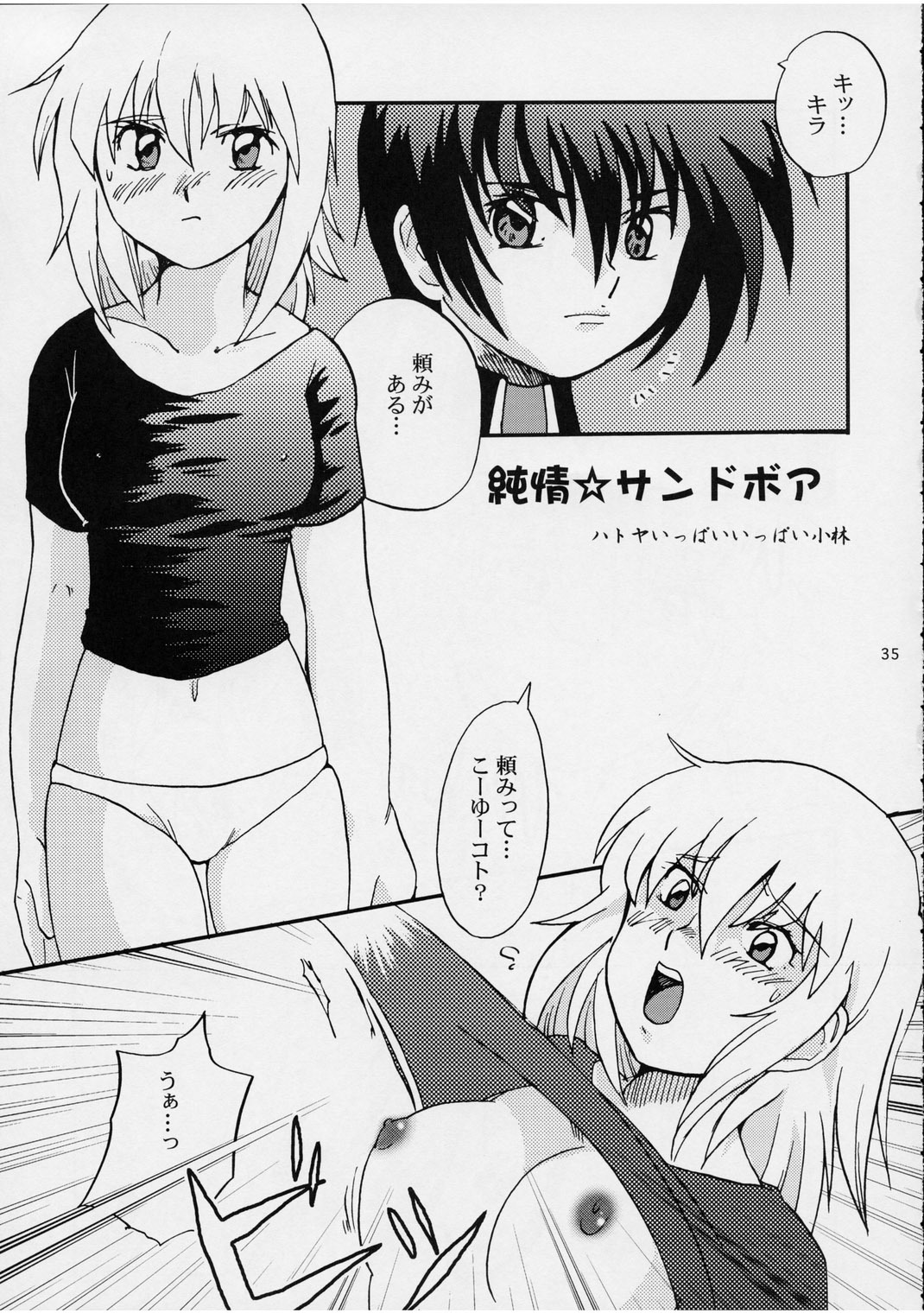 (SC19) [Koutatsu Dennou Koushi (Gunblaster Itou)] Ark Angel (Gundam Seed) page 35 full