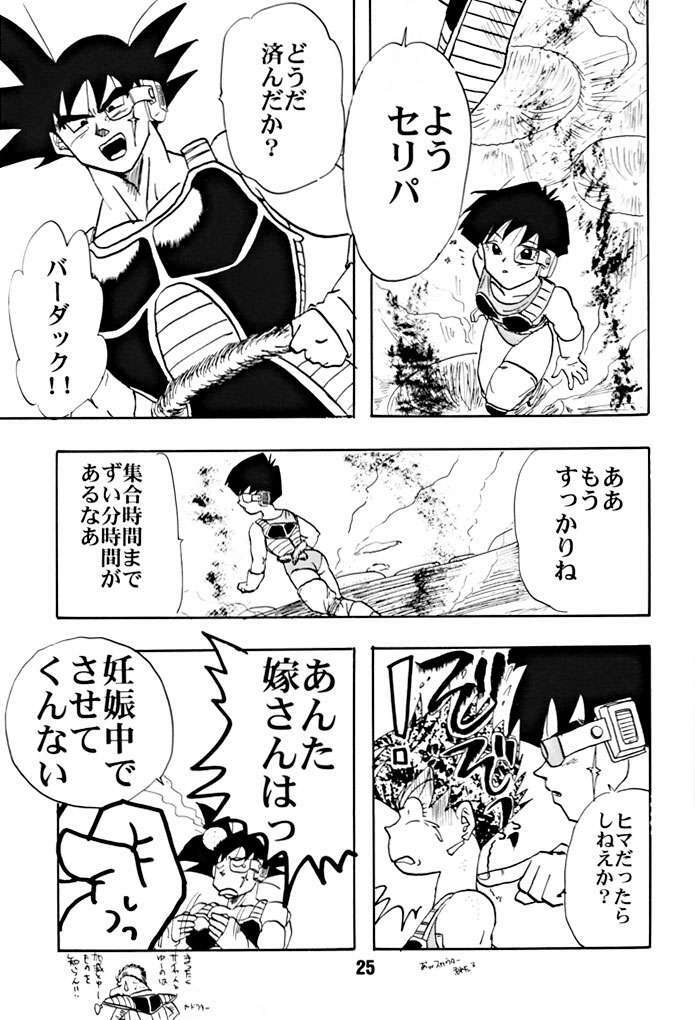 (C51) [Chirigami Goya, Fusuma go Ten (Shoji Hariko)] ZZZ (DRAGON BALL) page 25 full