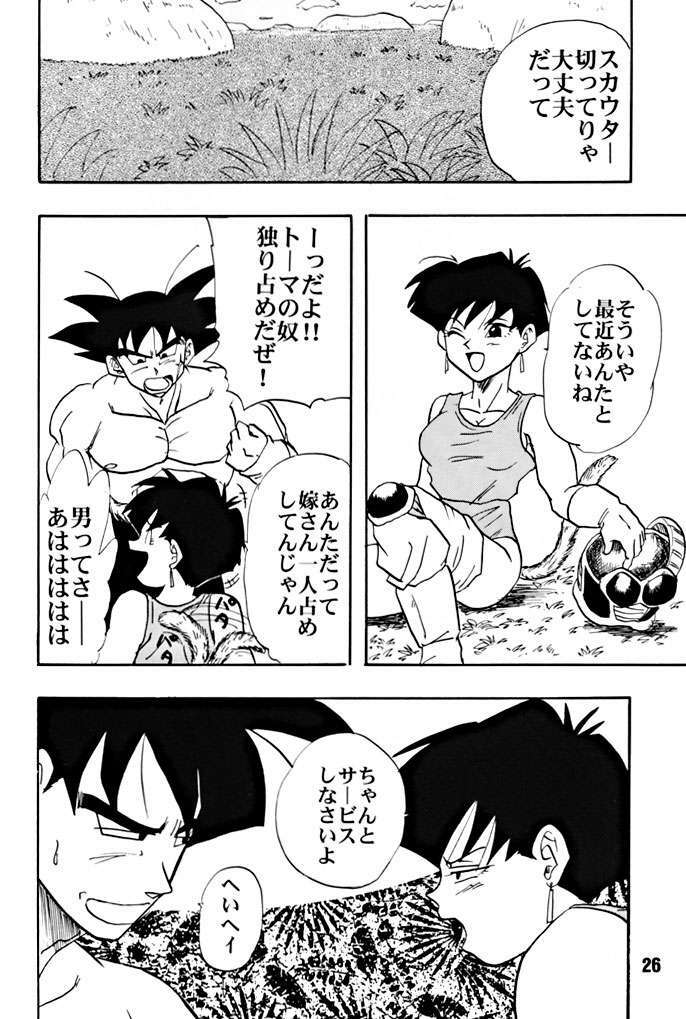 (C51) [Chirigami Goya, Fusuma go Ten (Shoji Hariko)] ZZZ (DRAGON BALL) page 26 full